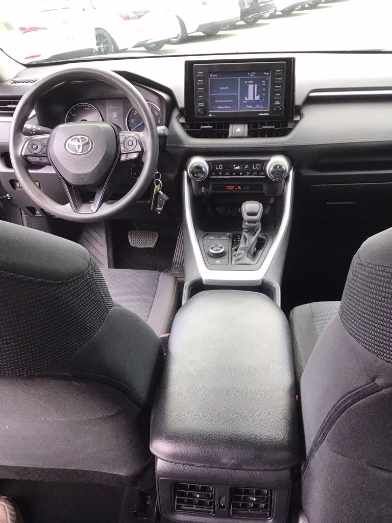 2021 Magnetic Gray Metallic Toyota RAV4 Hybrid LE AWD SUV