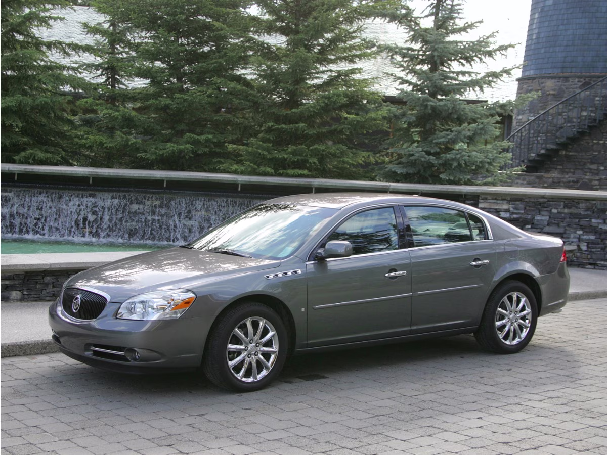2007 Crimson Pearl Tintcoat Buick Lucerne CXL FWD Sedan
