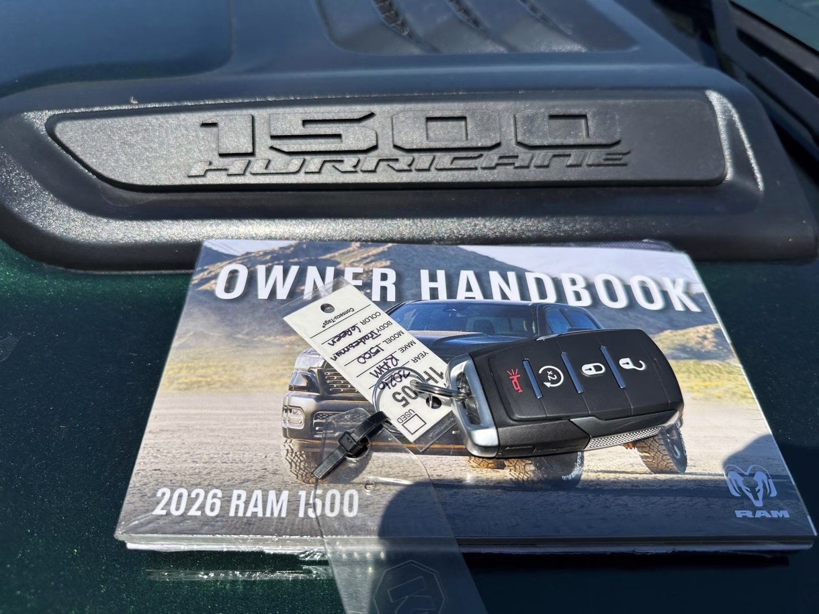 2026 Serrano Green Metallic Ram 1500 Express 4X4 Truck
