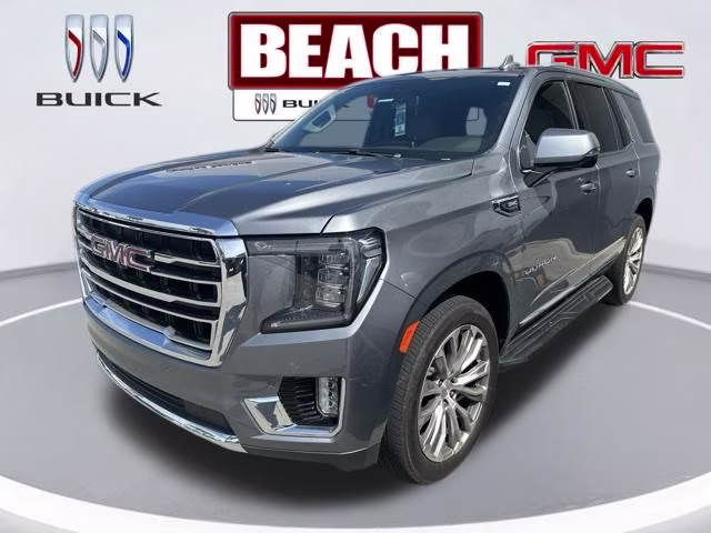 2022 Satin Steel Metallic GMC Yukon SLT 4X4 SUV