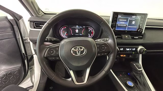 2019 Blizzard Pearl Toyota RAV4 Limited AWD SUV