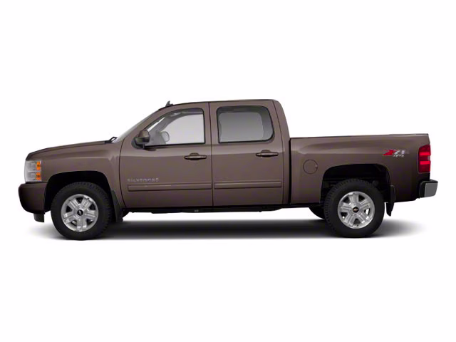 2013 Mocha Steel Metallic Chevrolet Silverado 1500 LT 4X4 Truck