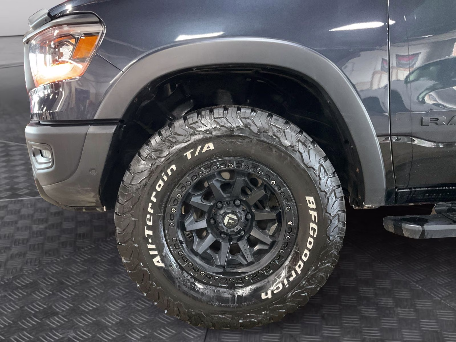 2019 Maximum Steel Metallic Clearcoat Ram 1500 Rebel 4X4 Truck