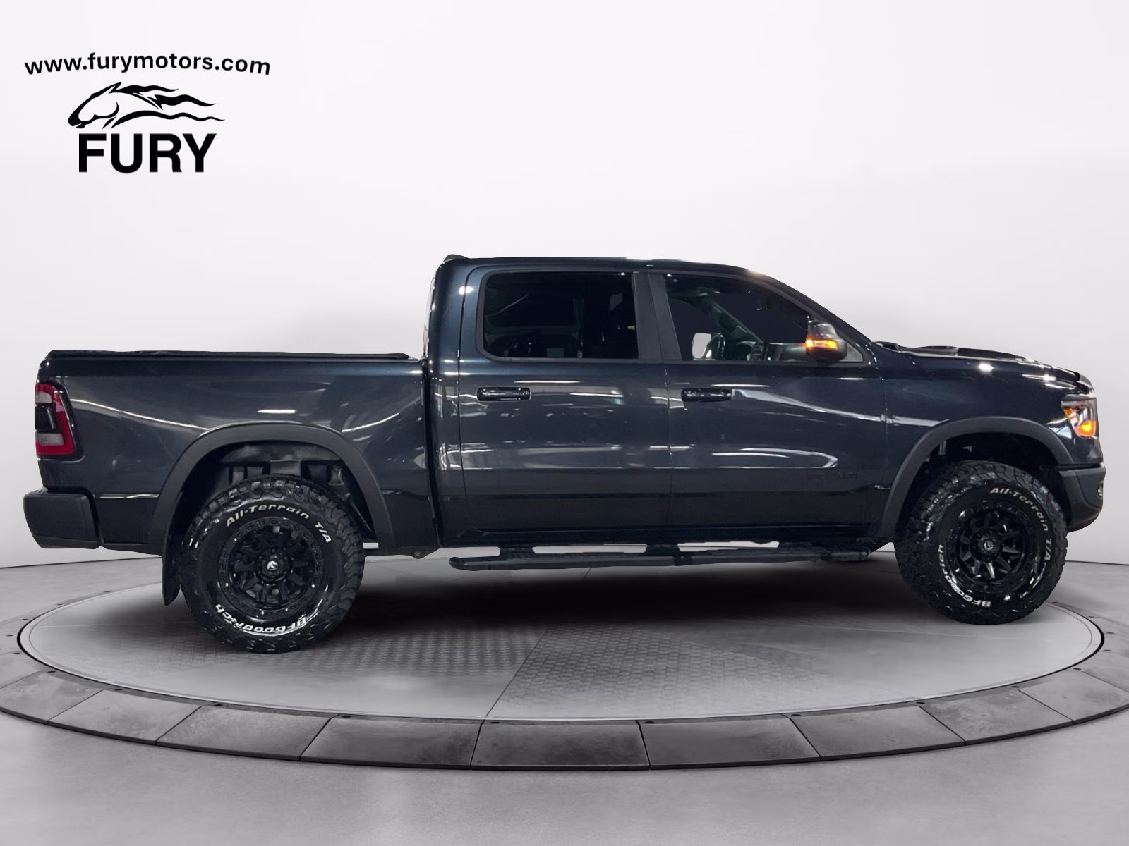 2019 Maximum Steel Metallic Clearcoat Ram 1500 Rebel 4X4 Truck