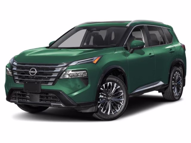 2026 Obsidian Green Nissan Rogue Platinum AWD