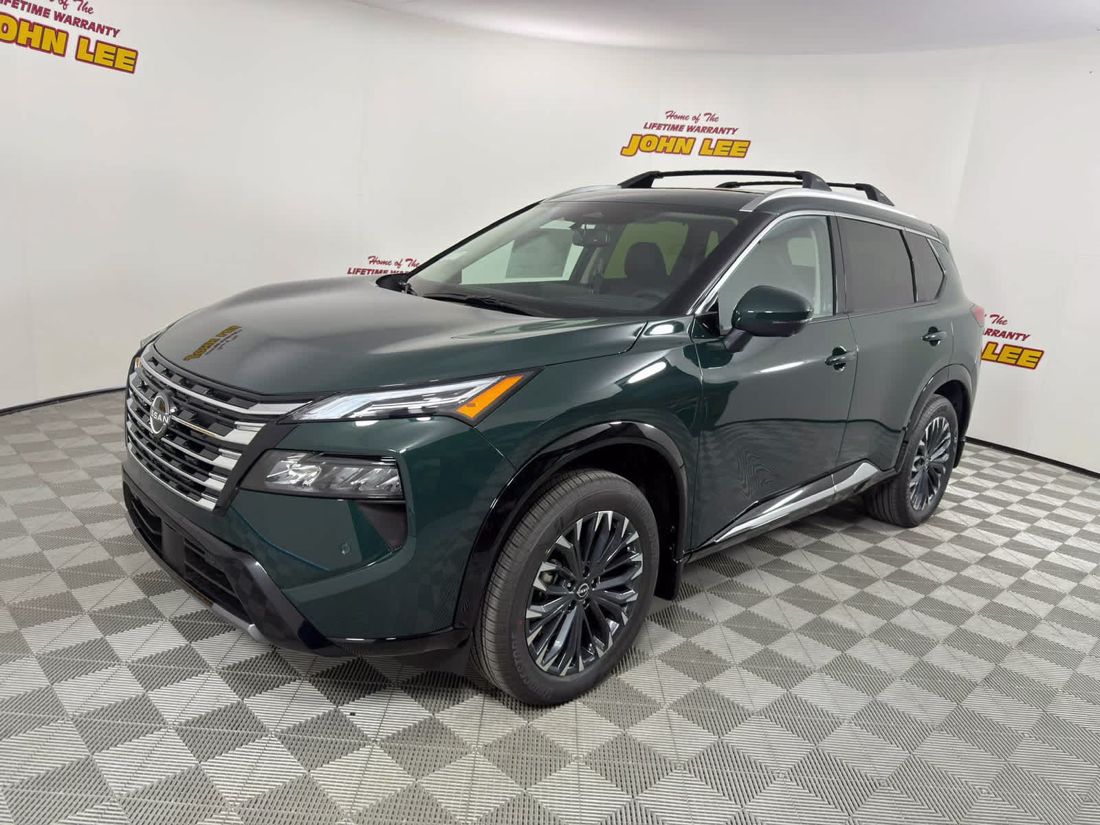 2026 Obsidian Green Nissan Rogue Platinum AWD SUV