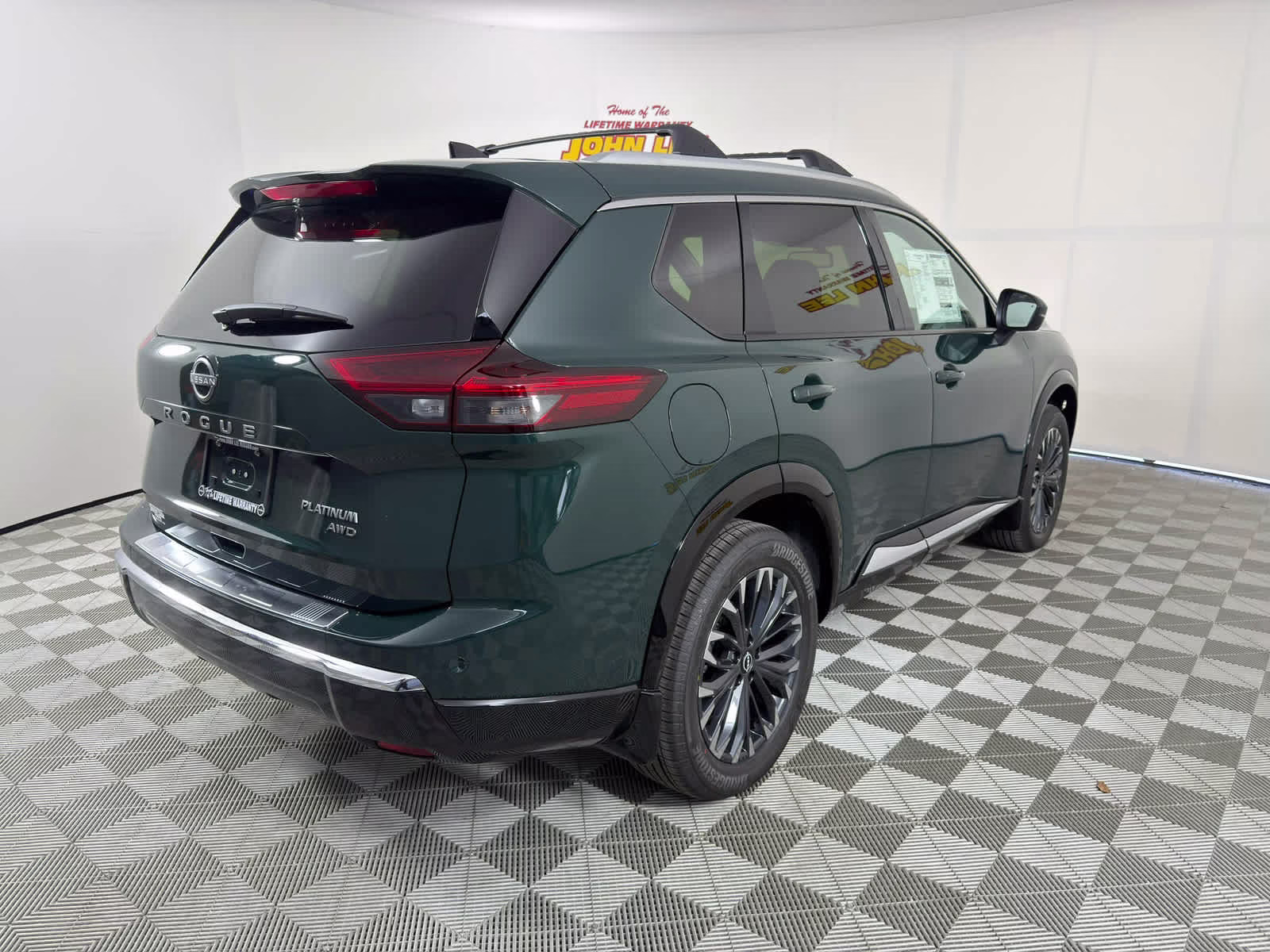 2026 Obsidian Green Nissan Rogue Platinum AWD SUV
