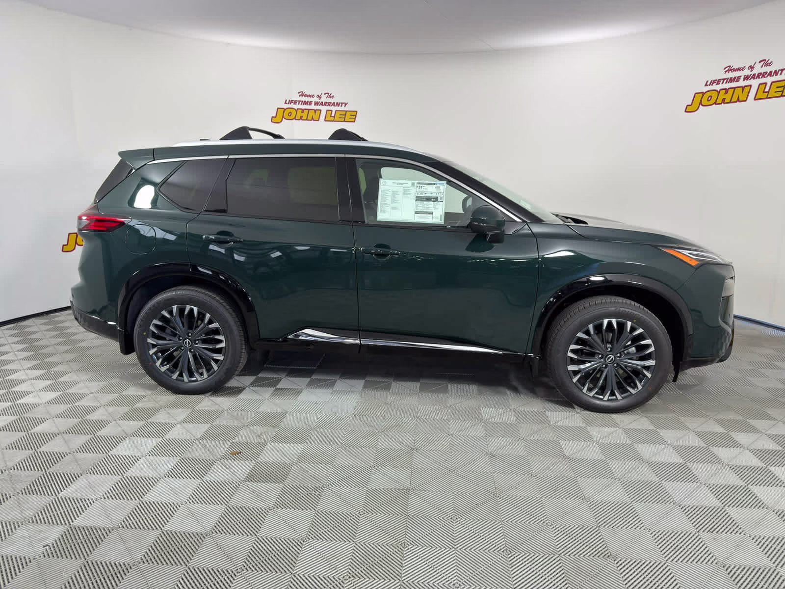 2026 Obsidian Green Nissan Rogue Platinum AWD SUV