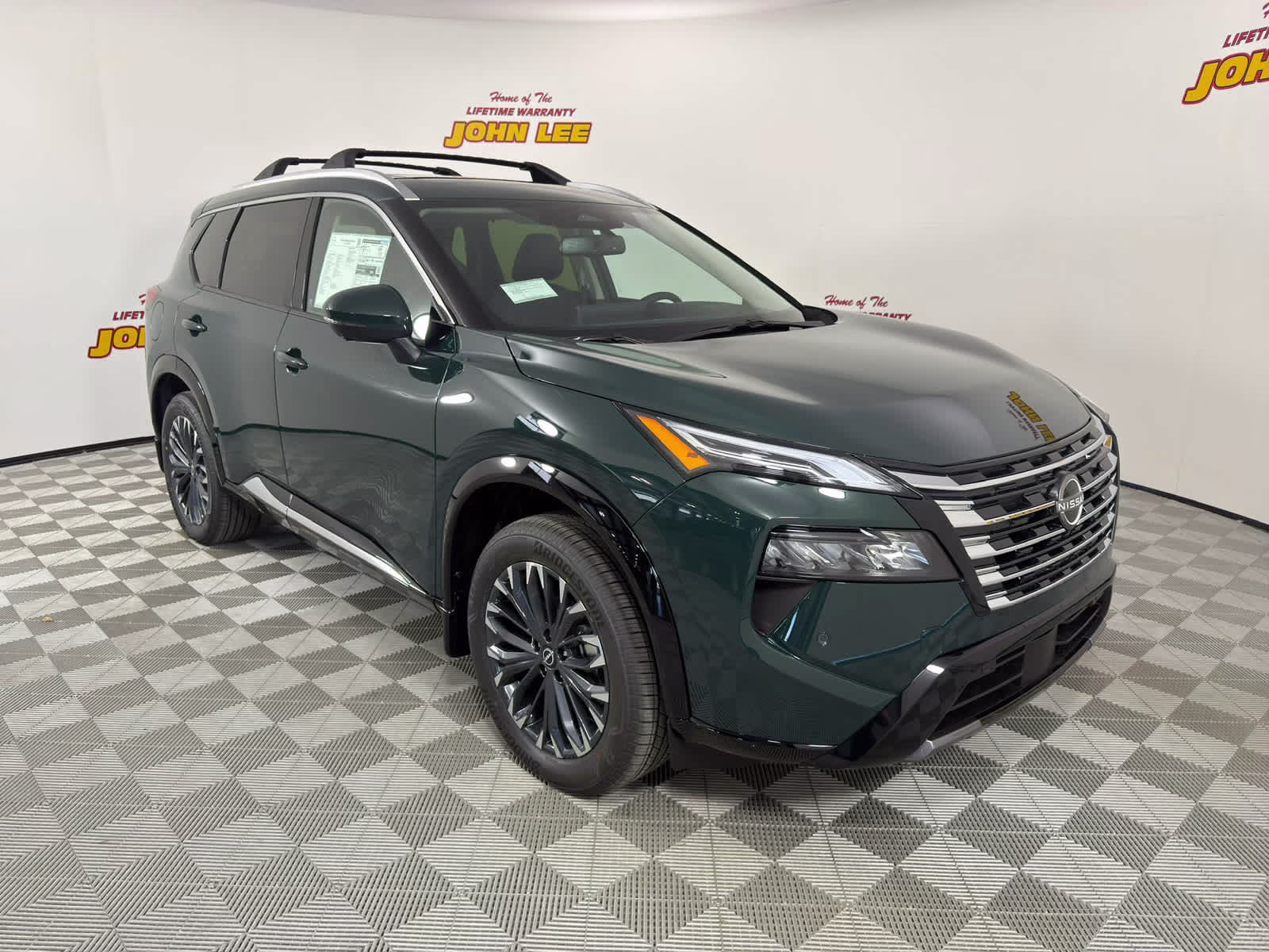 2026 Obsidian Green Nissan Rogue Platinum AWD SUV