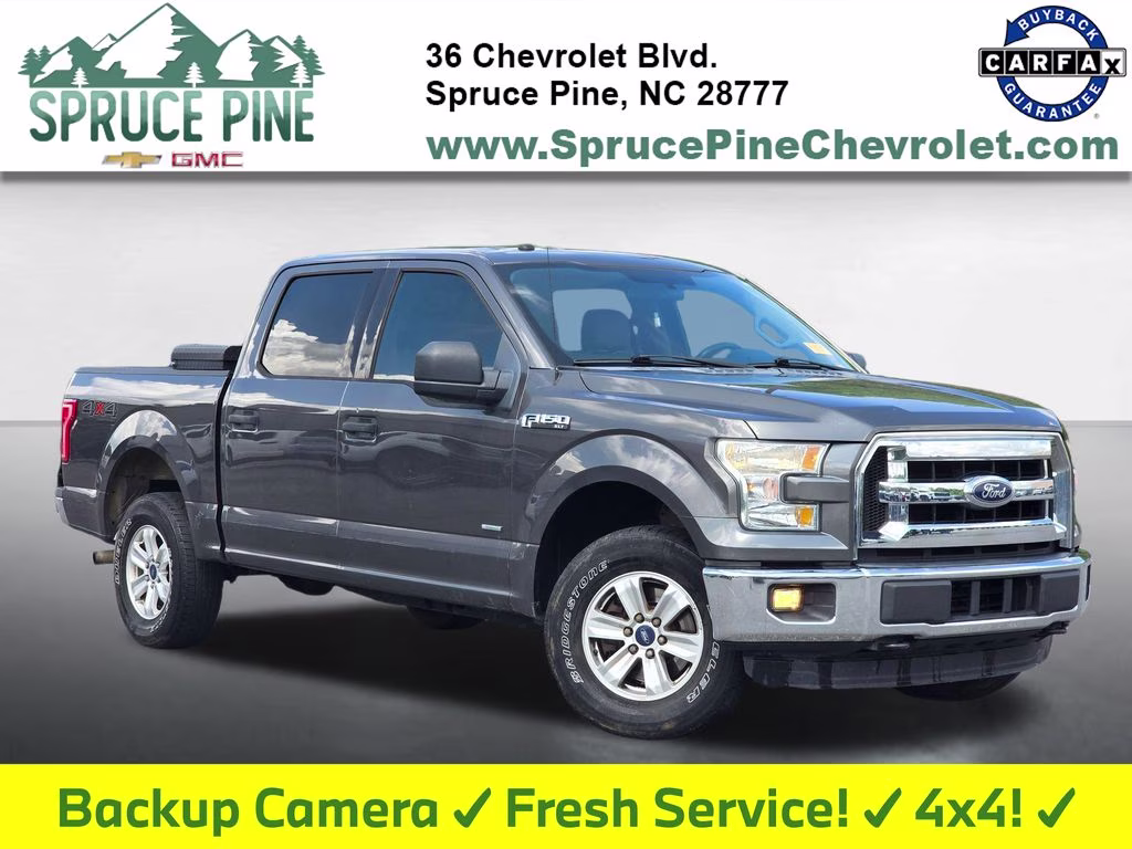 2016 Magnetic Metallic Ford F-150 XLT 4X4 Truck