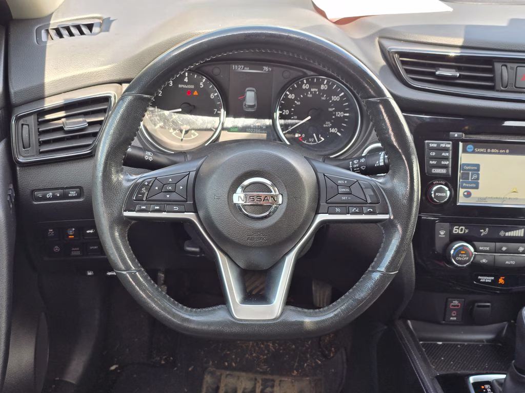 2017 Magnetic Black Nissan Rogue SL AWD SUV