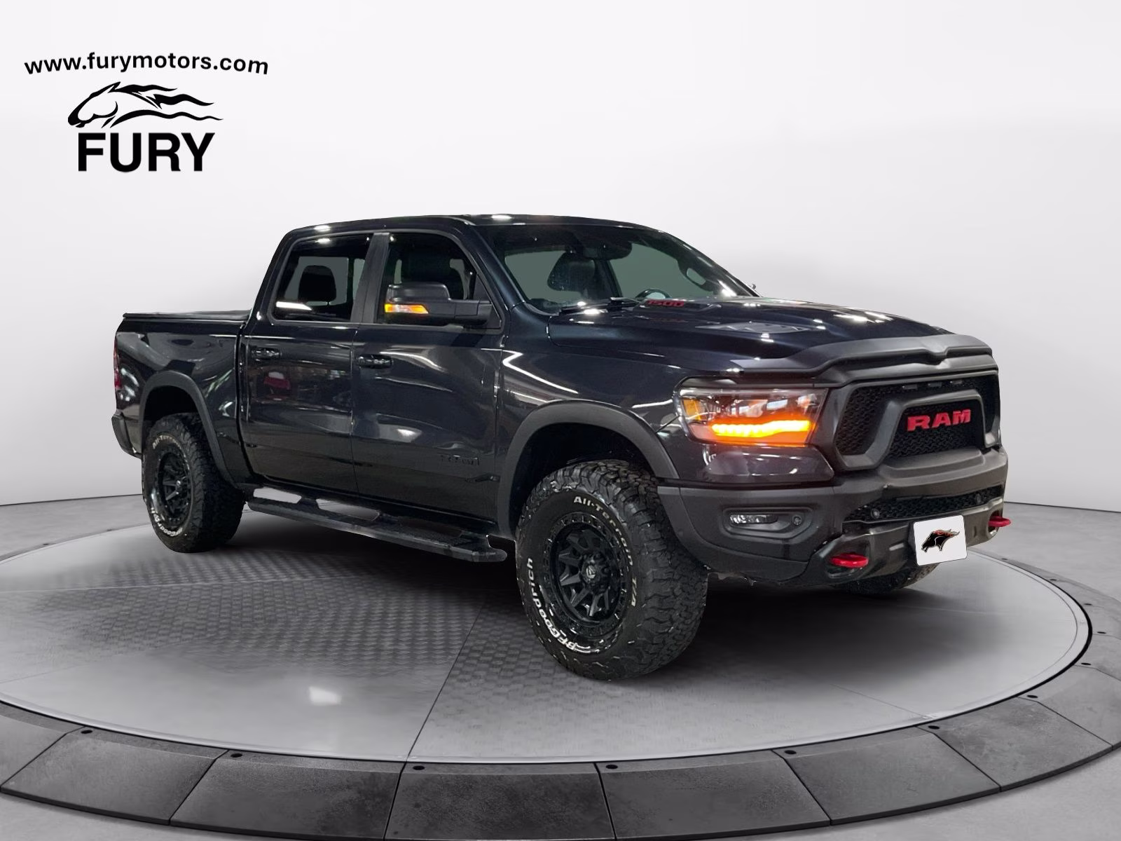 2019 Maximum Steel Metallic Clearcoat Ram 1500 Rebel 4X4 Truck