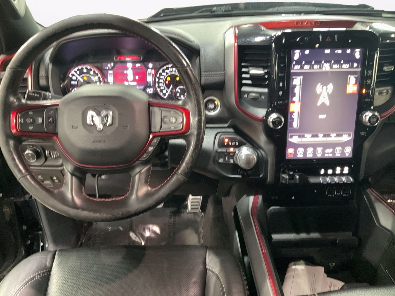 2019 Maximum Steel Metallic Clearcoat Ram 1500 Rebel 4X4 Truck