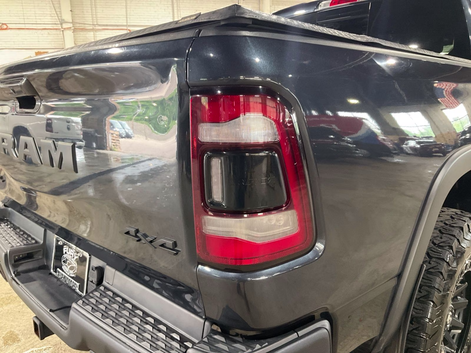 2019 Maximum Steel Metallic Clearcoat Ram 1500 Rebel 4X4 Truck