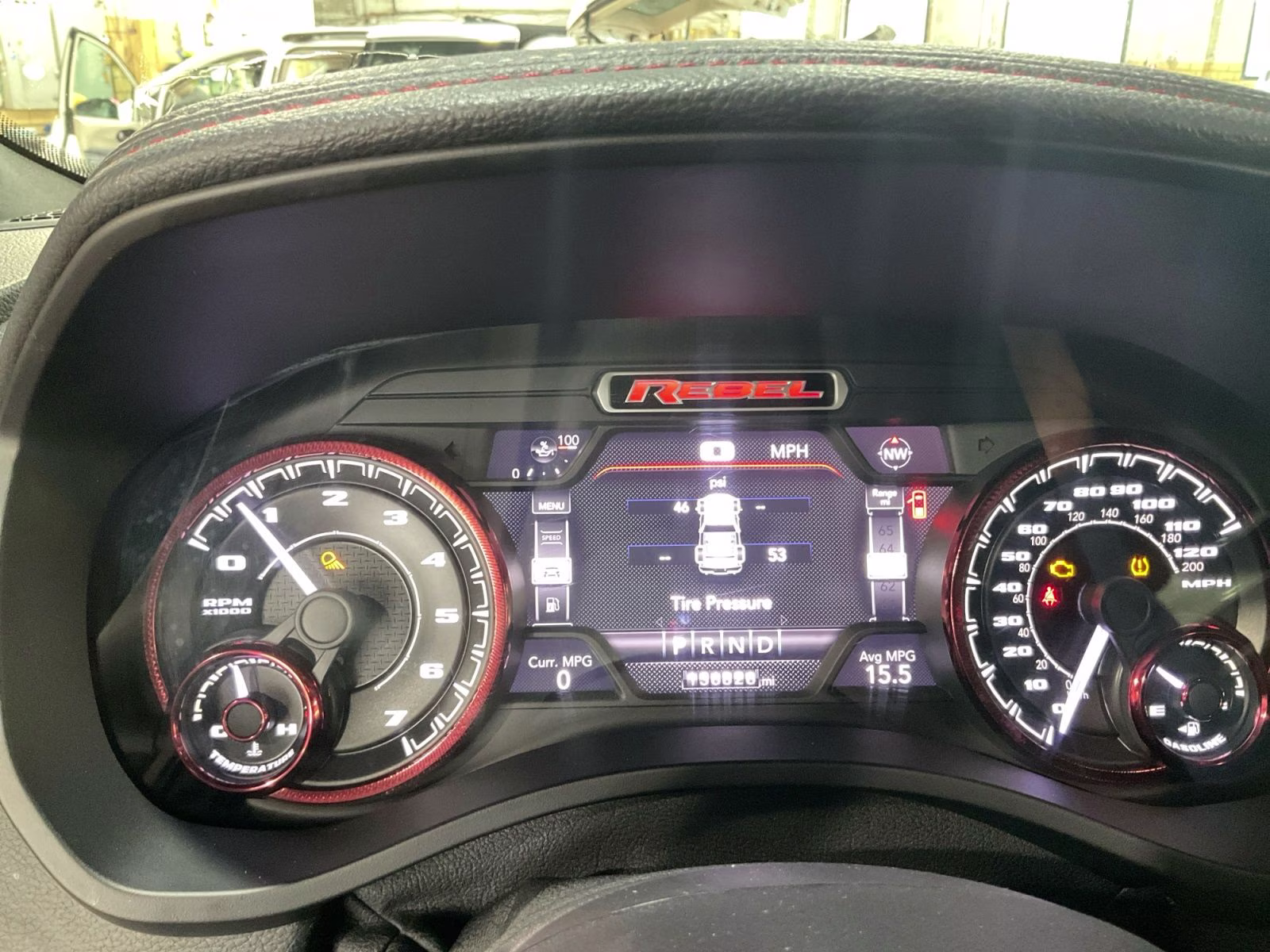 2019 Maximum Steel Metallic Clearcoat Ram 1500 Rebel 4X4 Truck