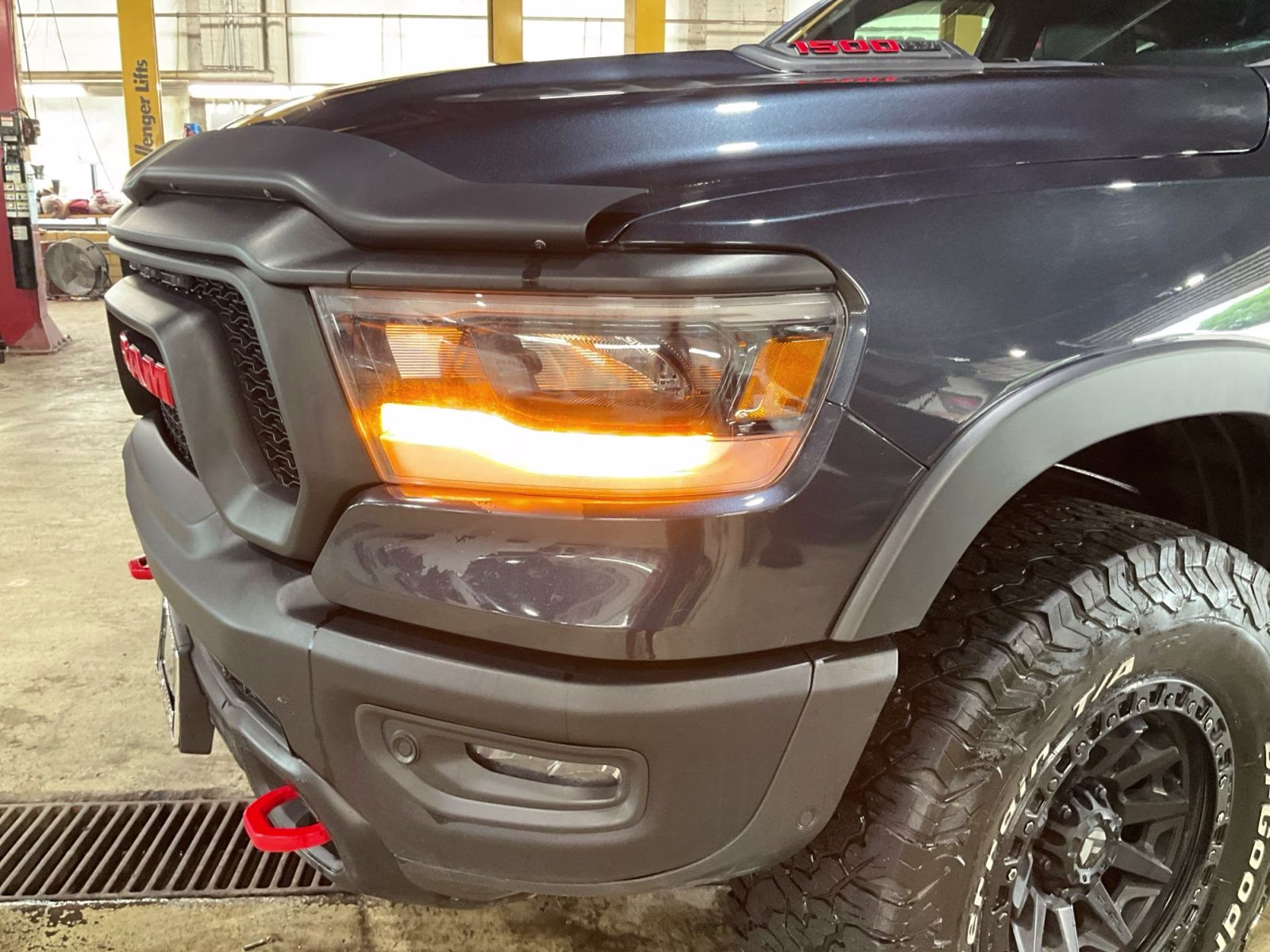 2019 Maximum Steel Metallic Clearcoat Ram 1500 Rebel 4X4 Truck
