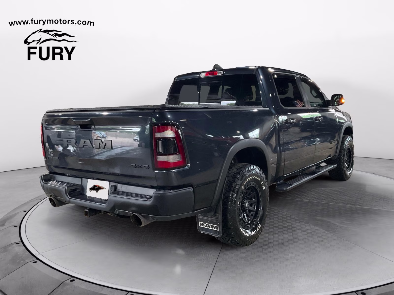 2019 Maximum Steel Metallic Clearcoat Ram 1500 Rebel 4X4 Truck