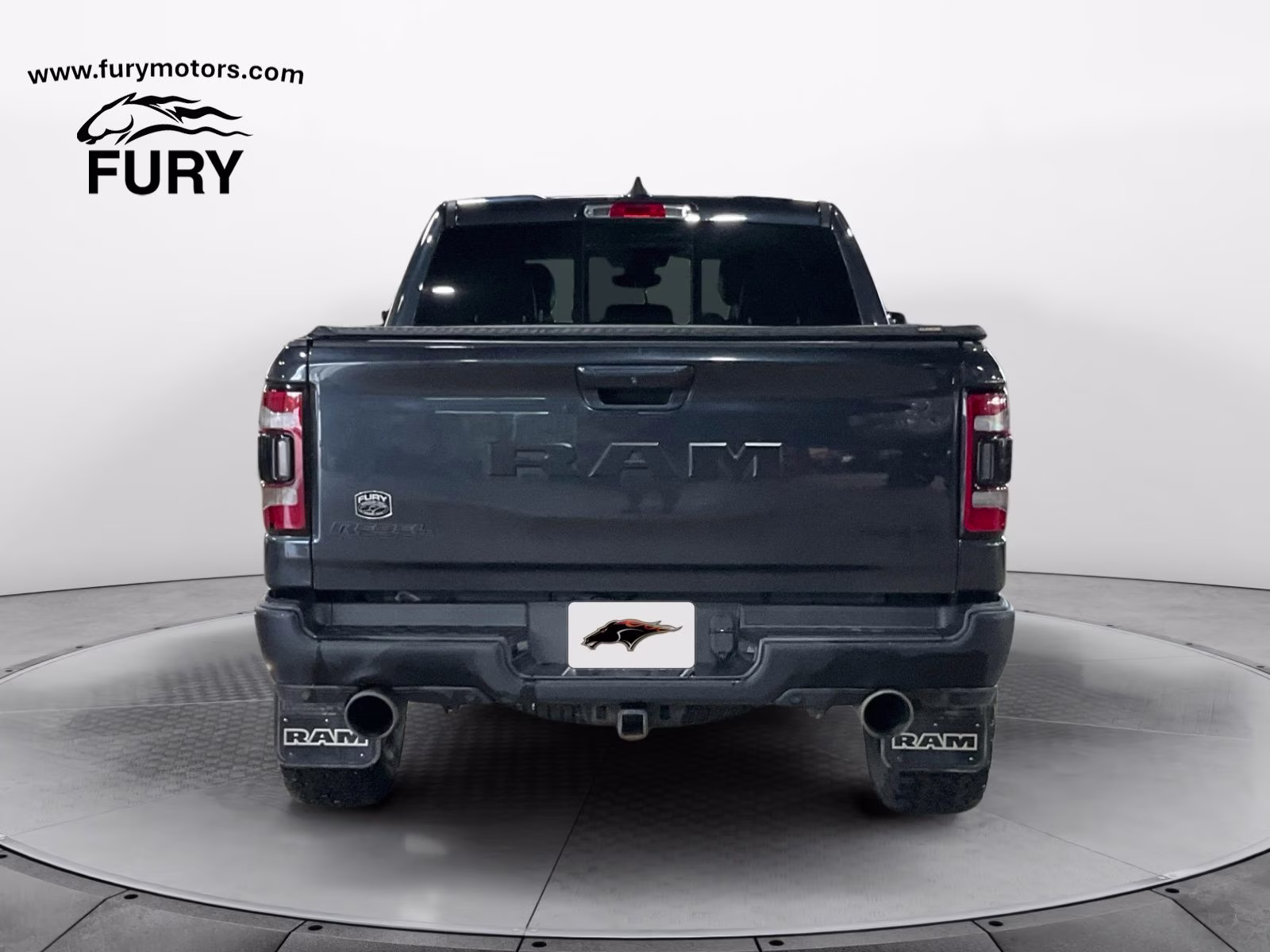 2019 Maximum Steel Metallic Clearcoat Ram 1500 Rebel 4X4 Truck