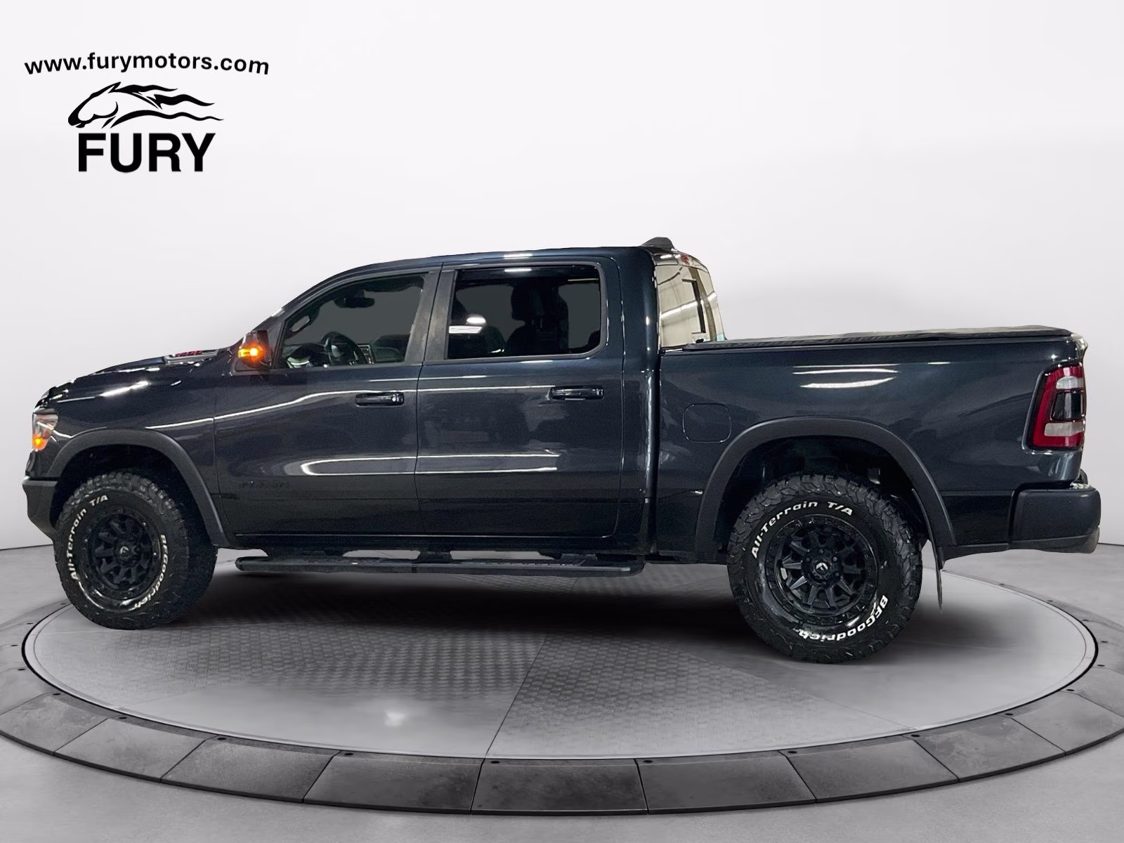 2019 Maximum Steel Metallic Clearcoat Ram 1500 Rebel 4X4 Truck