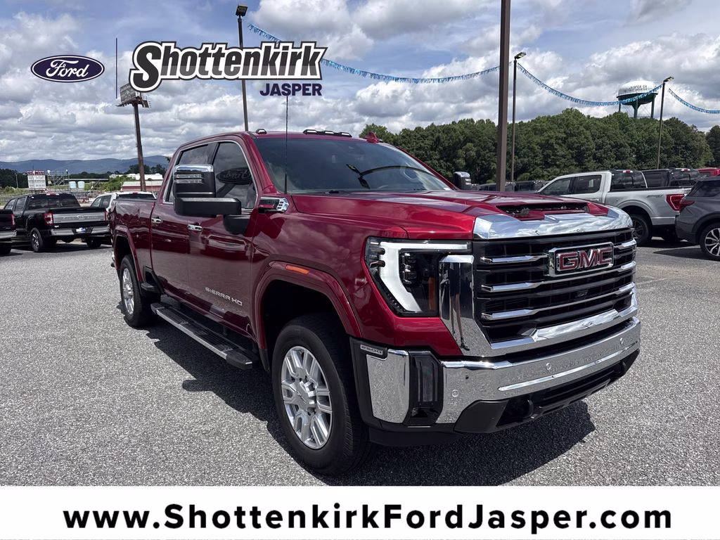 2024 Volcanic Red Tintcoat GMC Sierra 2500HD SLT 4X4 Truck