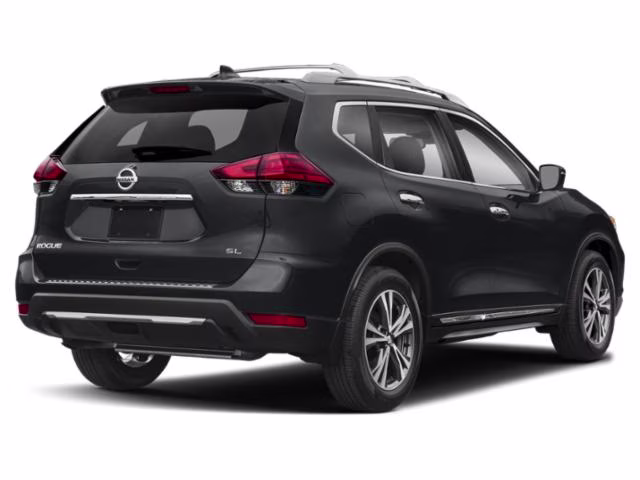 2017 Magnetic Black Nissan Rogue SL AWD SUV