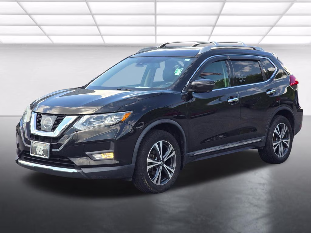 2017 Magnetic Black Nissan Rogue SL AWD SUV