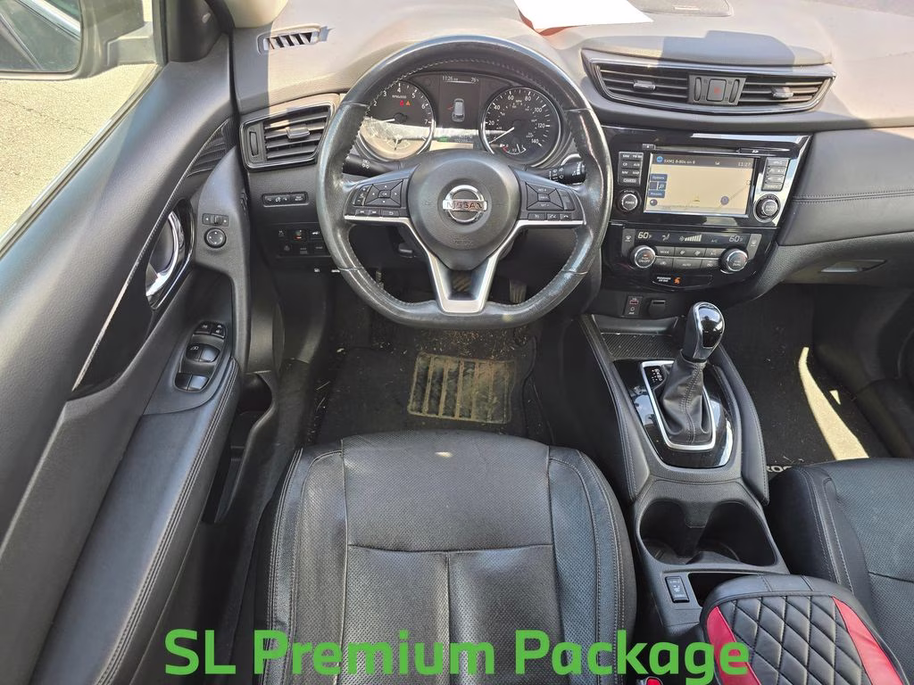 2017 Magnetic Black Nissan Rogue SL AWD SUV