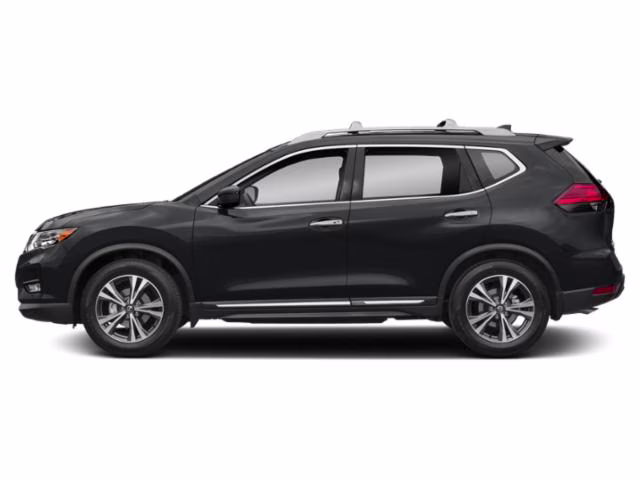 2017 Magnetic Black Nissan Rogue SL AWD SUV