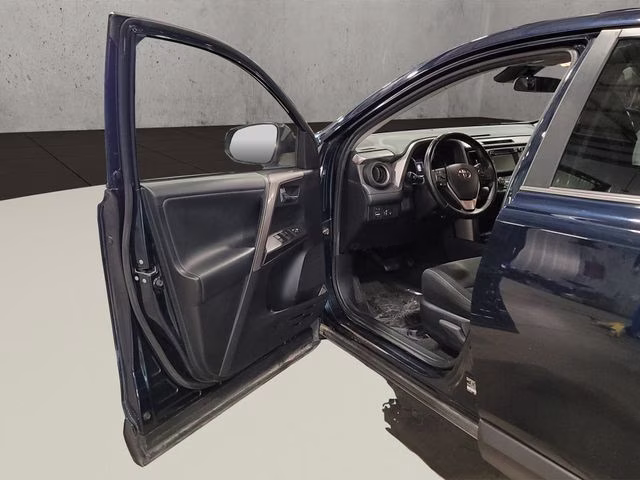 2018 Galactic Aqua Mica Toyota RAV4 Hybrid XLE AWD SUV