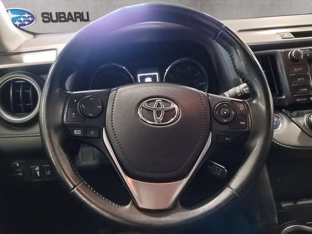 2018 Galactic Aqua Mica Toyota RAV4 Hybrid XLE AWD SUV