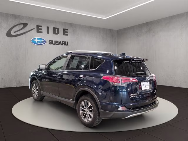 2018 Galactic Aqua Mica Toyota RAV4 Hybrid XLE AWD SUV