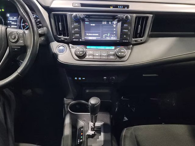 2018 Galactic Aqua Mica Toyota RAV4 Hybrid XLE AWD SUV