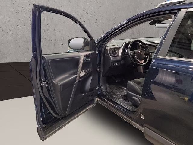 2018 Galactic Aqua Mica Toyota RAV4 Hybrid XLE AWD SUV