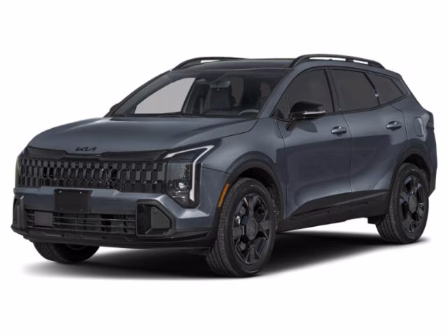 2026 Gravity Gray Kia Sportage Hybrid X-Line AWD SUV
