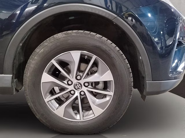 2018 Galactic Aqua Mica Toyota RAV4 Hybrid XLE AWD SUV