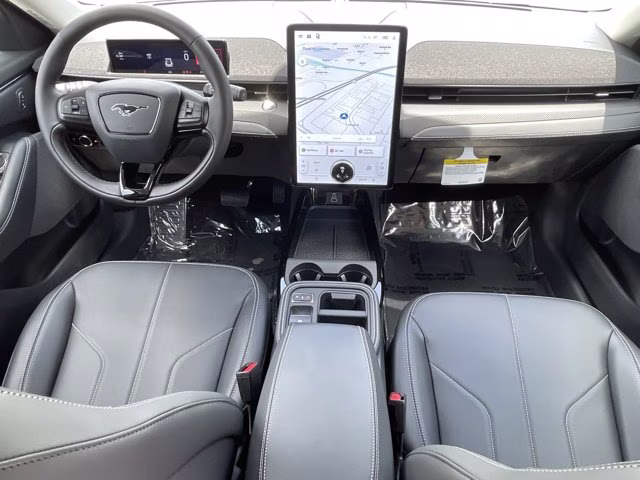 2026 Star White Metallic Tri-Coat Ford Mustang Mach-E Select RWD SUV