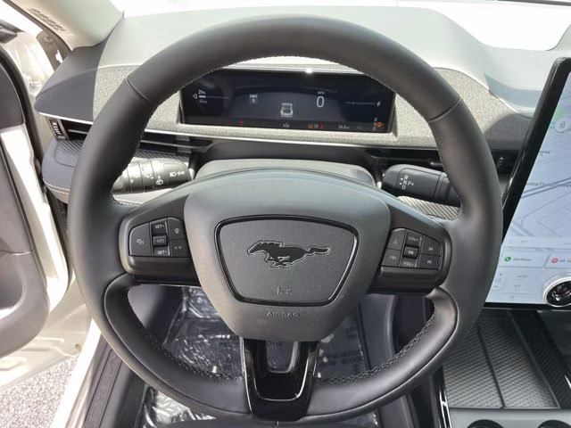 2026 Star White Metallic Tri-Coat Ford Mustang Mach-E Select RWD SUV