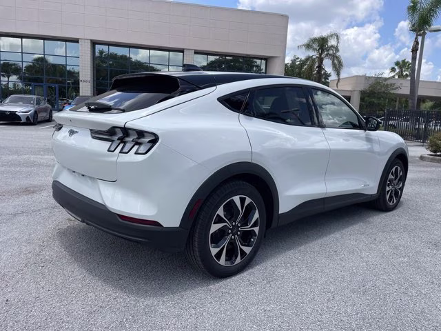2026 Star White Metallic Tri-Coat Ford Mustang Mach-E Select RWD SUV