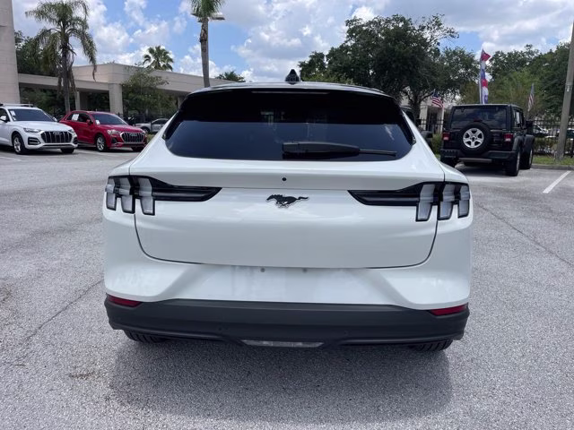 2026 Star White Metallic Tri-Coat Ford Mustang Mach-E Select RWD SUV