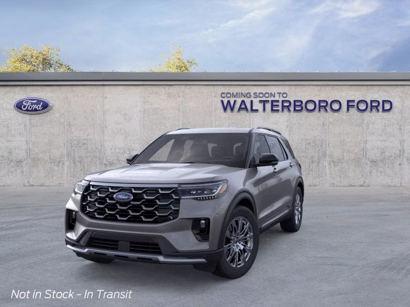 2026 Carbonized Gray Metallic Ford Explorer Platinum RWD SUV
