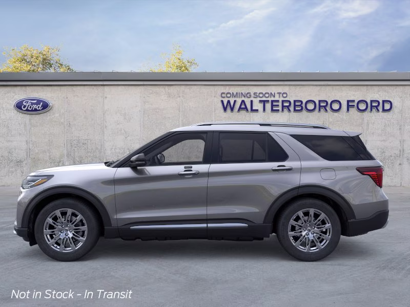 2026 Carbonized Gray Metallic Ford Explorer Platinum RWD SUV