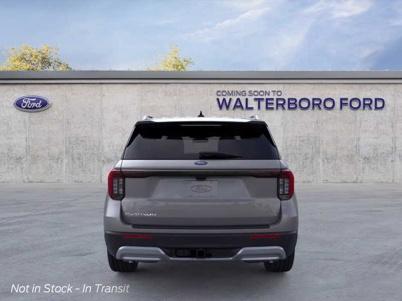 2026 Carbonized Gray Metallic Ford Explorer Platinum RWD SUV