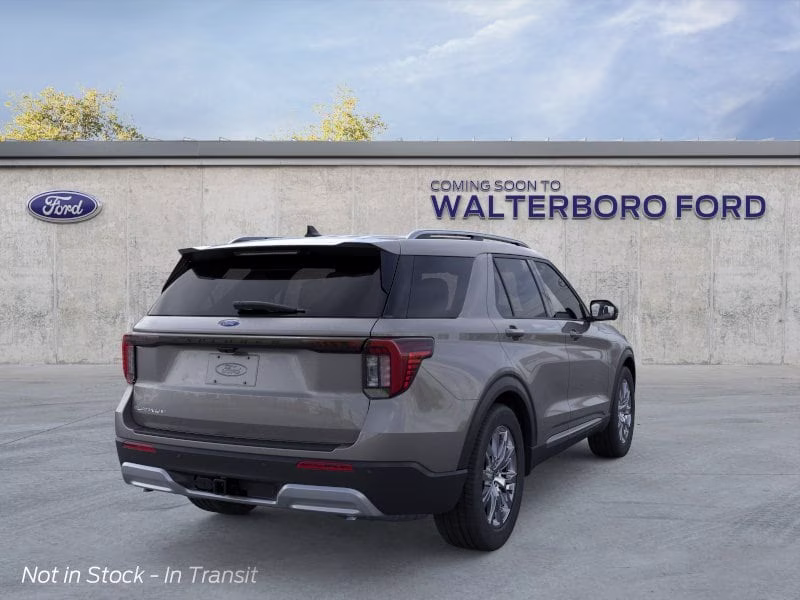 2026 Carbonized Gray Metallic Ford Explorer Platinum RWD SUV