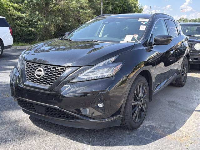 2024 Super Black Nissan Murano SV AWD SUV