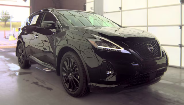 2024 Super Black Nissan Murano SV AWD SUV