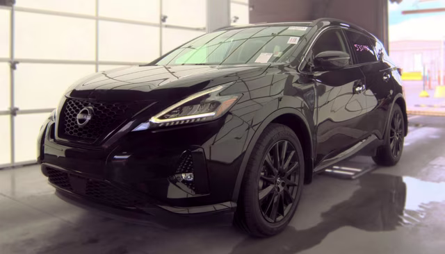 2024 Super Black Nissan Murano SV AWD SUV