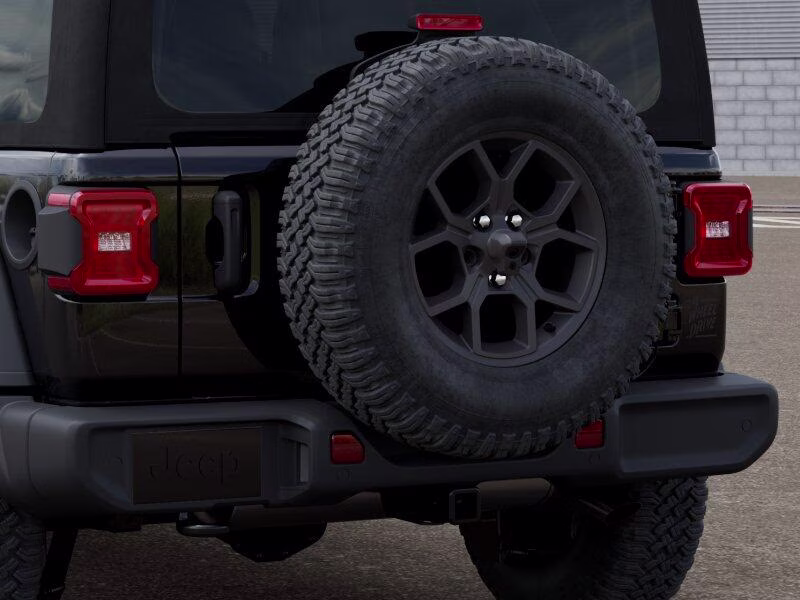 2026 Black Clear Coat Jeep Wrangler Wrangler 4-door Willys 4-door