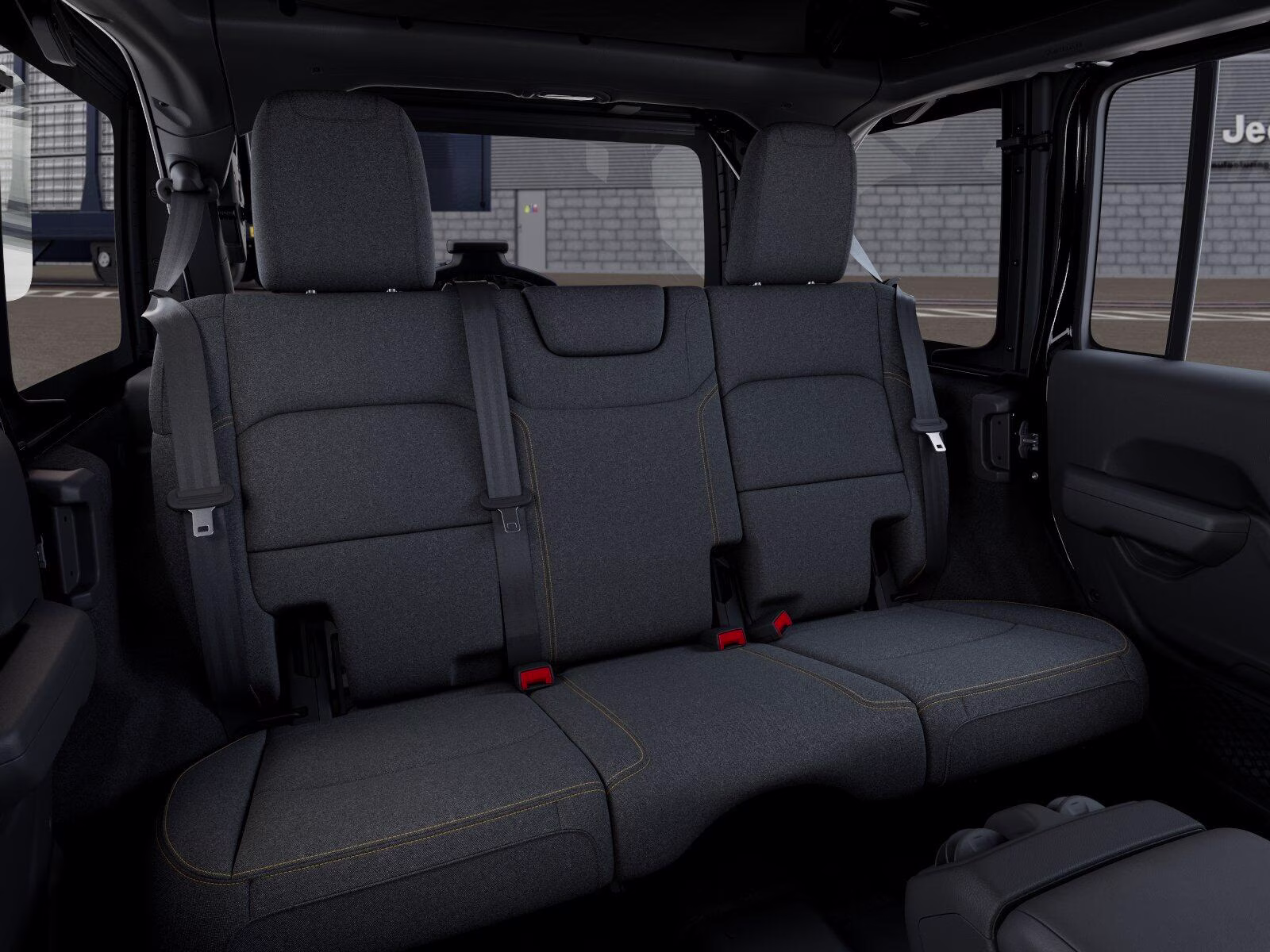 2026 Black Clear Coat Jeep Wrangler Wrangler 4-door Willys 4-door
