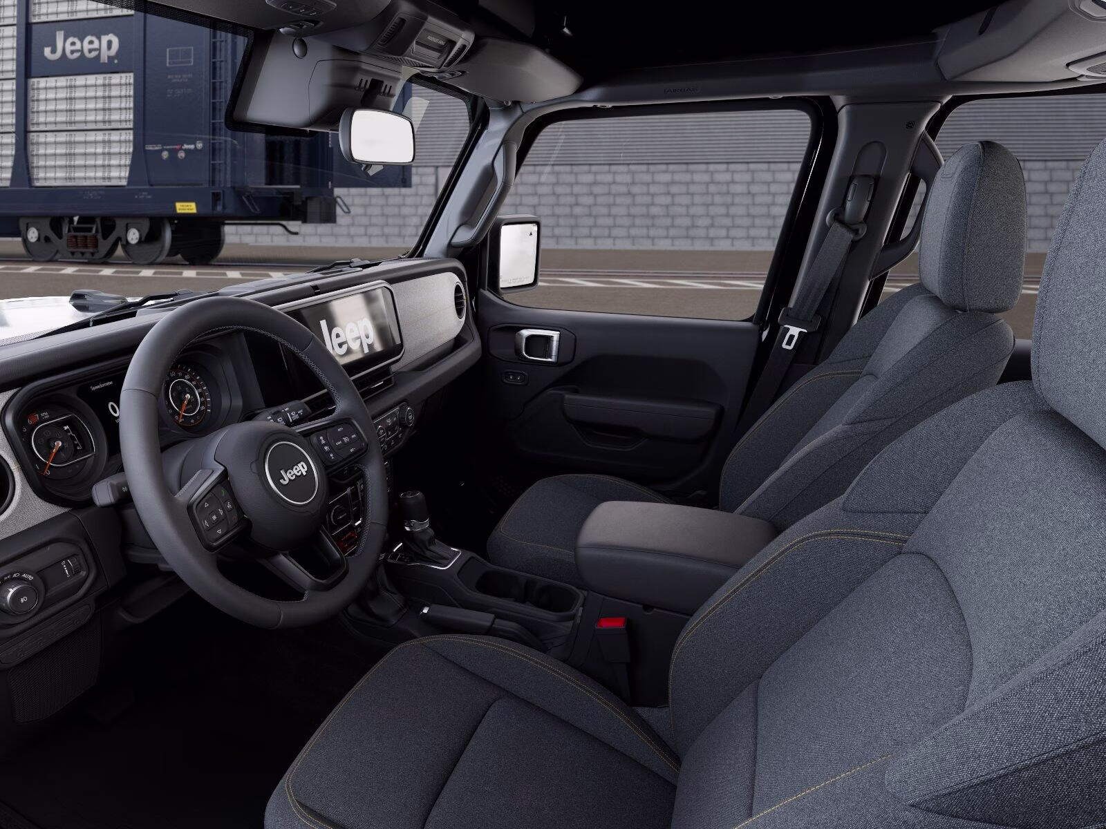 2026 Black Clear Coat Jeep Wrangler Wrangler 4-door Willys 4-door