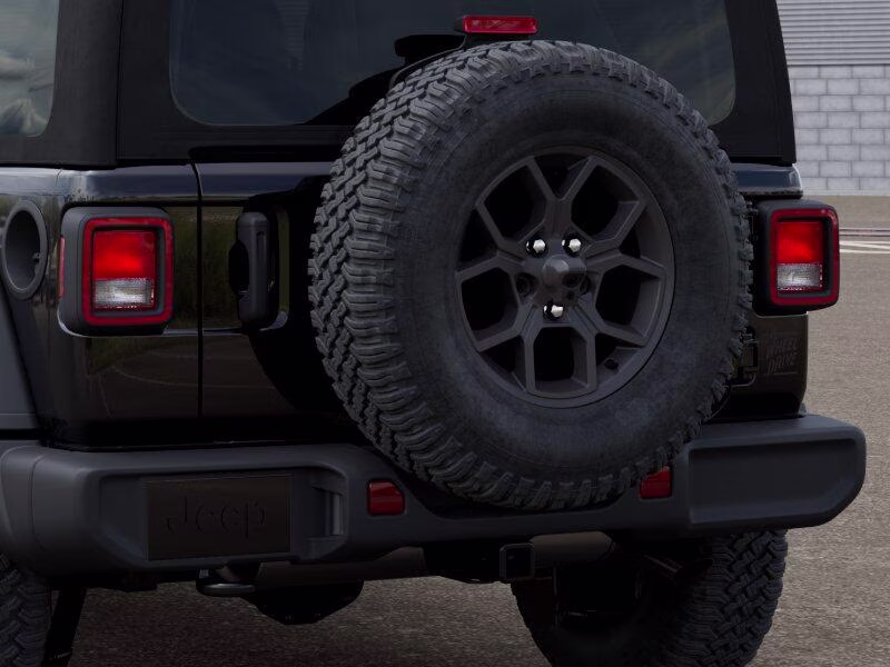 2026 Black Clear Coat Jeep Wrangler Wrangler 4-door Willys 4-door